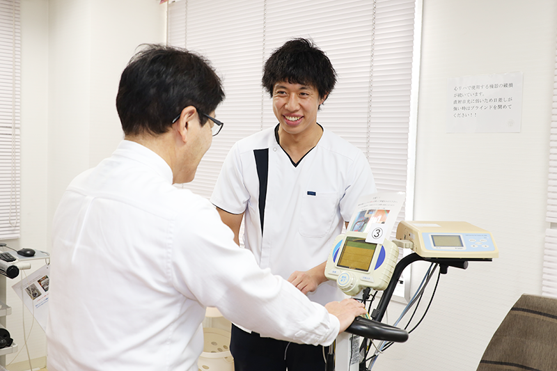 下関リハビリテーション病院の先輩理学療法士のインタビュー２